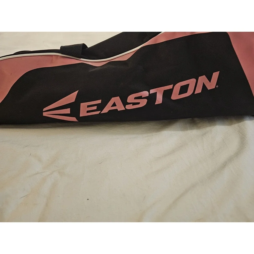 GIRL'S PINK & BLACK EASTON EQUIPMENT BAG FOR SOFTBALL, BASEBALL, TENNIS, ETC